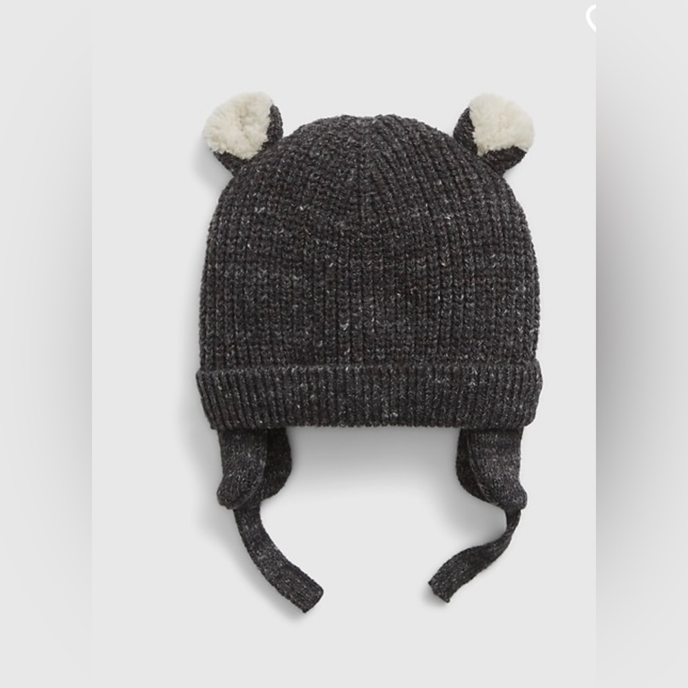Gap Baby Sherpa Lined Bear Beanie